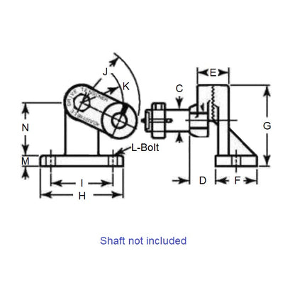 1134872 | IDC-67RS (Each) --- Drive Tensioner - 25.4x31.75x38.1 mm Adjustable Angle