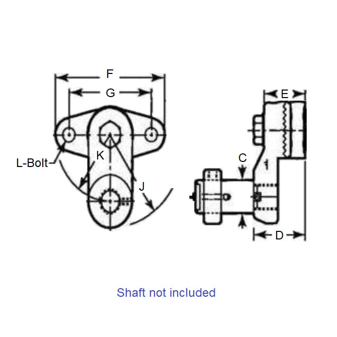 1136148 | IDC-62RS --- Tensioner - 25.4 mm x 47.625 mm x 38.1 mm