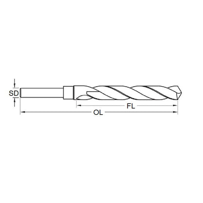 1096171 | DB-1111-R-0635 --- Drill Bits Tools - 11.11 mm x 6.35 mm -