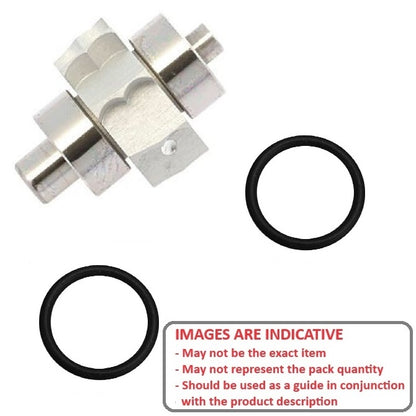 1234396 | Turbine-646B-S (Each) --- Dental Replacement Parts - Application Brand Kavo Turbine with Standard Bearings - Suits 636 and 646B and C Handpiece