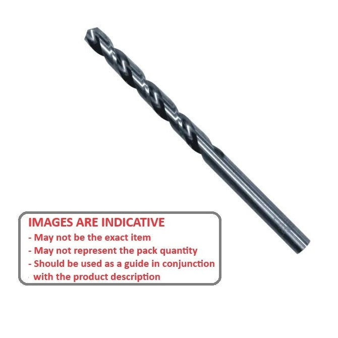 1042909 | DB-0264-H-064 (Each) --- Drill Bits Tools - 2.64 mm High Speed Steel 63.5 mm Standard Drill Bit