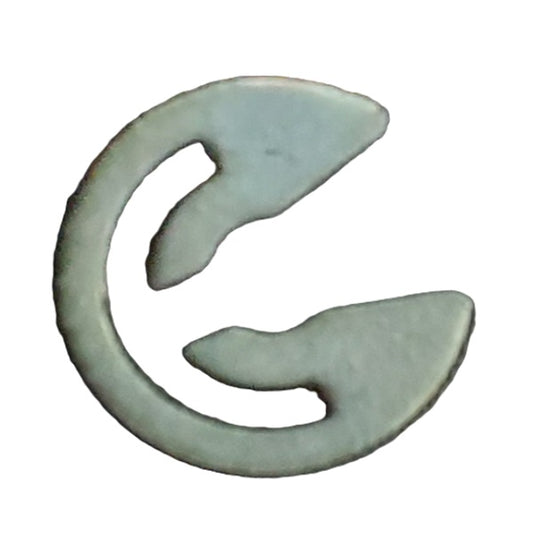 E-Clips Retaining Rings - 2.79x2.18x0.56 mm Basic - Carbon Steel Zinc Plated E-Clip