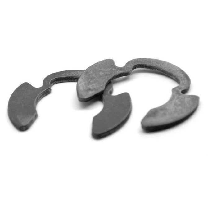 E-Clips Retaining Rings - 25.4x21.84x1.98 mm - Carbon Steel