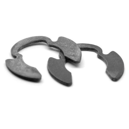1134514 | ECL-0218-0254-C-KR (PK-4) --- E-Clips Retaining Rings - 25.4x21.84x1.98 mm Klipring - Carbon Steel E-Clip