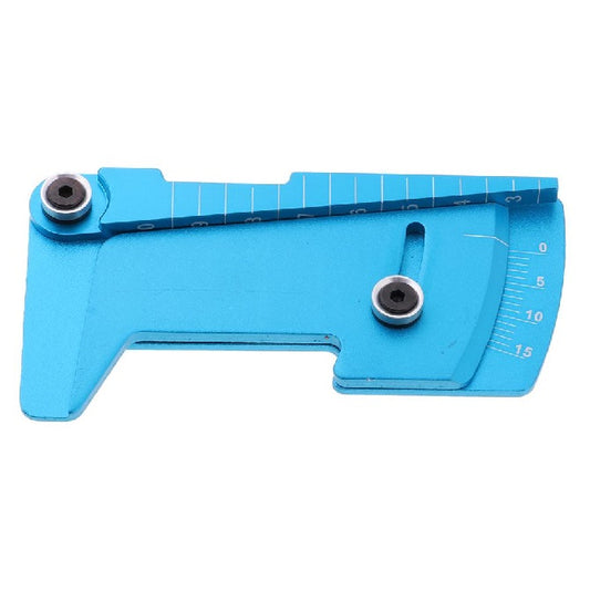 1230809 | TL-GAUGE-CAMB-BLU --- Tools - Tyre Camber Gauge Blue Alloy Aluminium