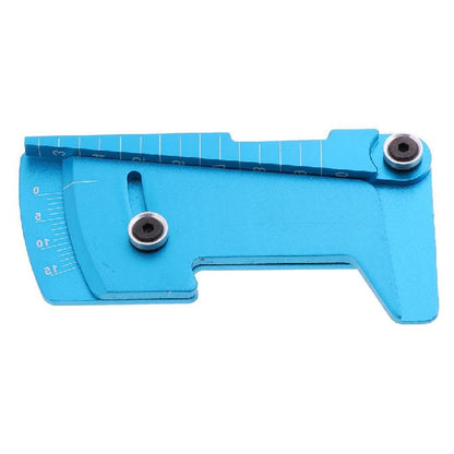 1234821 | TL-GAUGE-CAMB-BLU (Each) --- General Tools - Tyre Camber Gauge Blue - Alloy - Aluminium Gauge