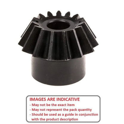 1040417 | GB-21A-M4-20-200-C (Each) --- Bevel Gears - Ratio 2 to 1 Small Gear Only - GB-21B-M4-40-200-C - 40 Tooth Gear - Module 4 - Steel Gear