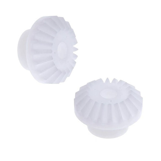 1149308 | GM-S038-D24-079-N (Pair) --- Mitre Gears - 36 tooth - 38.1x7.938 mm 24DP Plastic - Nylon - Commercial Gear