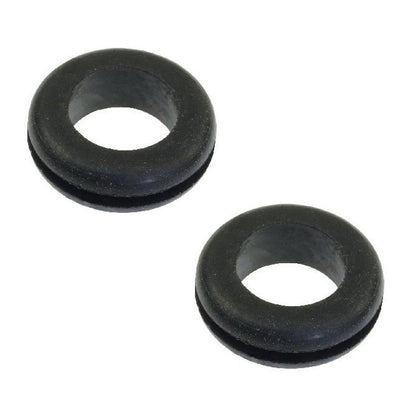 1079285 | GO-080-048-110-R16 (PK-10) --- Natural Rubber Grommets - 8x4.8x11 mm Open - Natural Rubber Grommet
