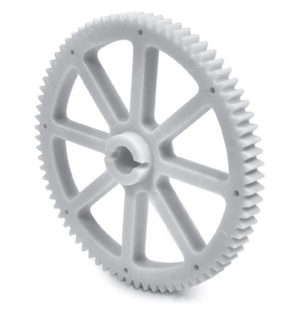 Spur Gears - 80 tooth - 127x12.7 mm Hubbed - Glass Filled Acetal Gear