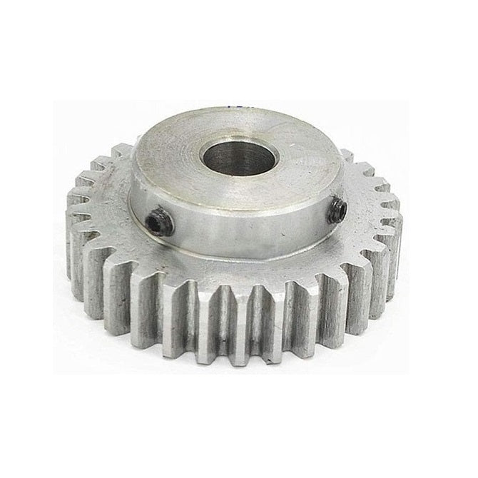 Spur Gears - 100 tooth - 35.28x4.762 mm Hubbed - Aluminium Alloy 2024 Gear
