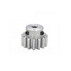 Spur Gears - 21 tooth - 8.33x3.175 mm Hubbed - Aluminium Alloy 2024 Gear