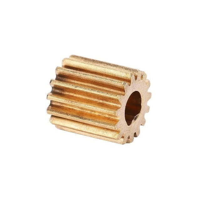 Spur Gears - 11 tooth - 8.74x3.175 mm Hubless - Brass Gear