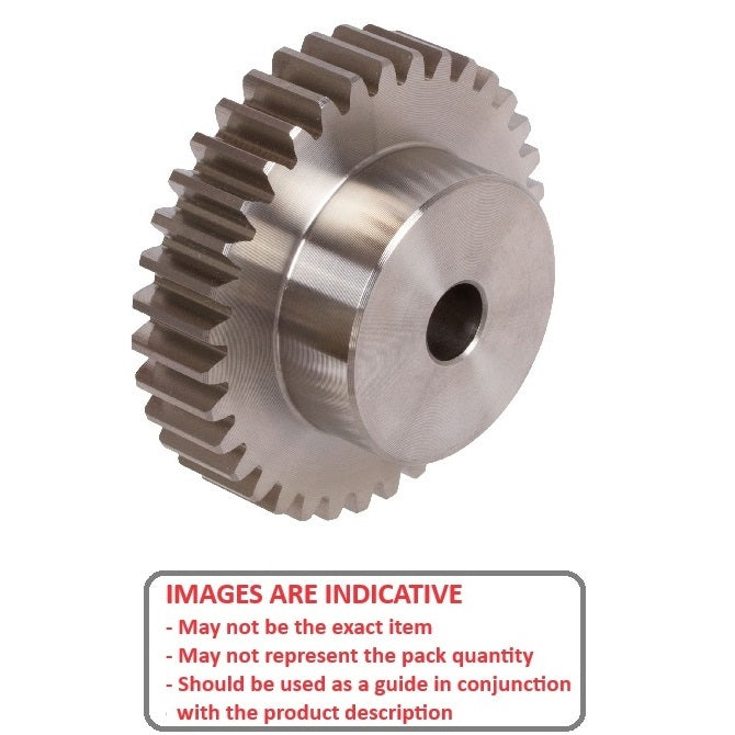 1154460 | G102B-40-V10-254-222-CI-G --- Spur Gears - 40 x 101.6 mm x 22.225 mm