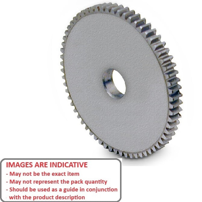 1198609 | G106P-132-M08-030-100-AL (Each) --- Spur Gears - 132 tooth - 105.6x10 mm Hubless - Aluminium Alloy 2024 Gear