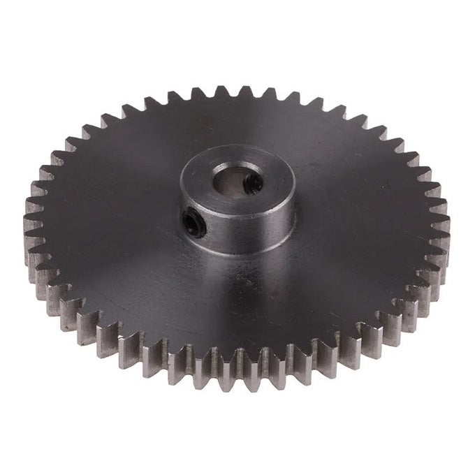 Spur Gears - 100 tooth - 35.28x6.35 mm Hubbed - Stainless Steel 303/304 Similar to A2, 18-8 HRB80 Gear