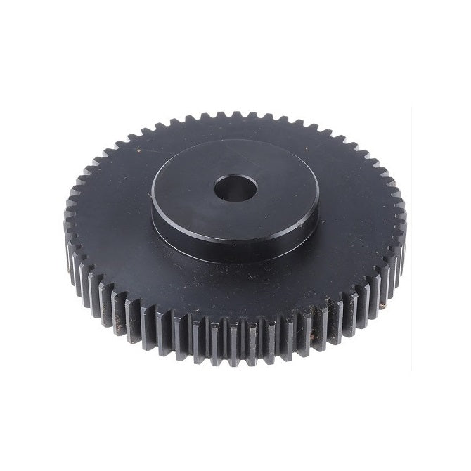 Spur Gears - 90 tooth - 90x10 mm Hubbed - Carbon Steel S45C Gear