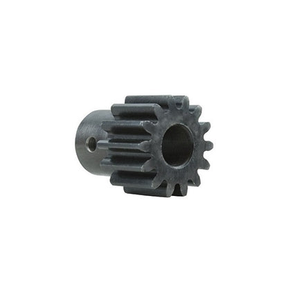 Spur Gears - 12 tooth - 25.4x12.7 mm Hubbed - Steel 0.20 carbon steel with no subsequent treatment Gear