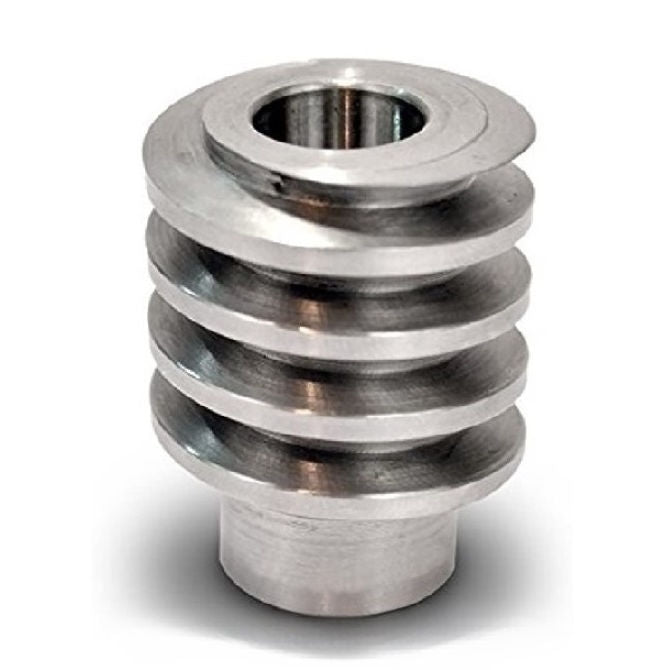 1002796 | WM1R-080-060-300-S3 (Each) --- Worm Gears - Pitch Module 0.8 - Worm - 1 Start tooth - 3 Deg 17 Min Module 0.8 - 303 Stainless