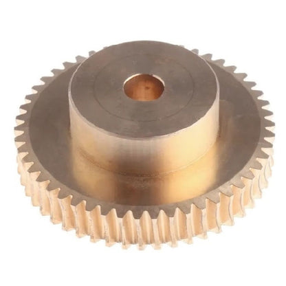 1037538 | WG2R-150-030-170-COP (Each) --- Worm Gears - Pitch Module 1.5 - 30 tooth - 6 Deg 54 Min Module 1.5 - Copper Alloy - CAC502 Gear