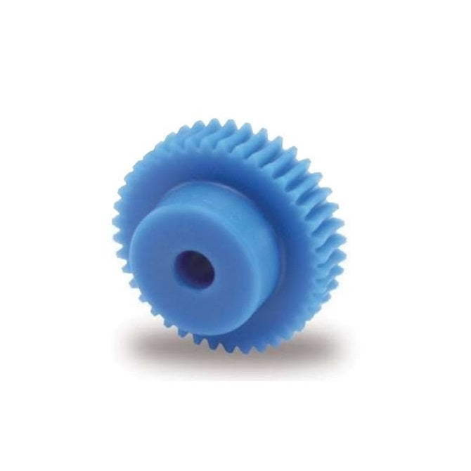 Worm Gears - Pitch Module 0.8 40 - 4 Deg 24 Min - Polyacetal White 