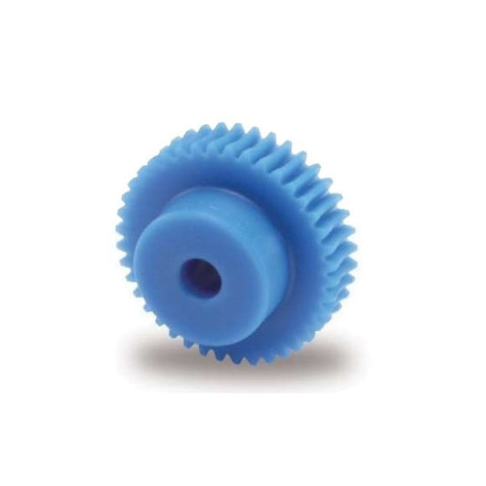 Worm Gears - Pitch Module 0.8 40 - 4 Deg 24 Min - Polyacetal White 