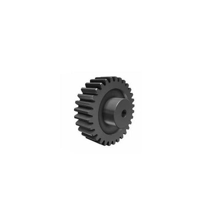 1232292 | WG1R24-030-06HP0475-NYB (Each) --- Worm Gears - Pitch 24DP - 30 tooth - 4 Deg 46 Min with 14.5 Deg Pressure Angle 24DP - Nylon - Mineral Filled Black