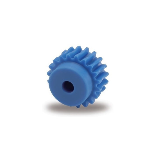 Worm Gears - Pitch Module 1.0 20 - 7 Deg 11 Min - Polyacetal White 