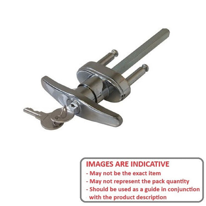 1183651 | HH-120RS (PK-10) --- Latching Handles - 84.931x39.688x101.6 mm Tee Handle