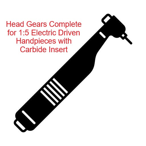 Dental Replacement Parts - Application Brand Sternweber® Head Gear Complete - Assembled with Ceramic Ball Bearings 