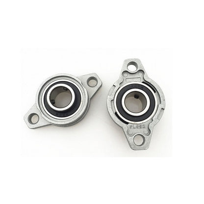 Flanged 2 Bolt Housing Assembly - 10x36x60 mm - Aluminium