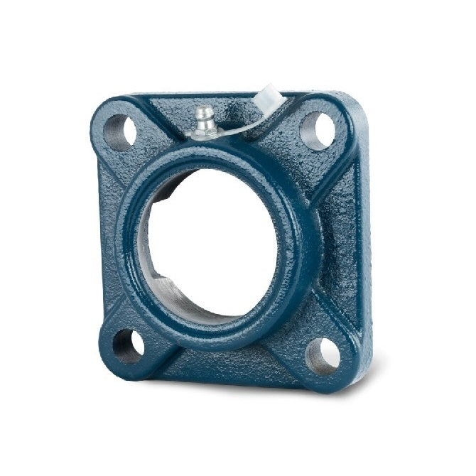 Flanged Square Cast Iron Housings - 86x33.3x12 mm