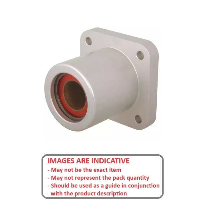 1104124 | PBC-320RS --- Flanged Housing Assembly - 12.7 mm x 41.402 mm x 31.75 mm