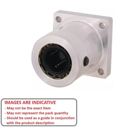 1102803 | LCHF-0127-043-TS (Each) --- Thomson Super Housings Linear - 12.7x41.4 - 4.8 x 31.75 Flanged