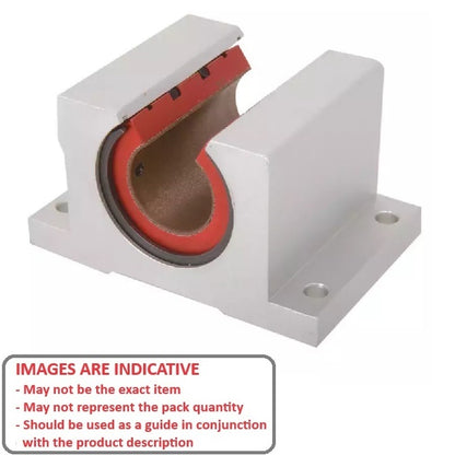 1111897 | PBC-111RS --- Housings Pillow Block Frelon Linear - 15.875 mm x 22.225 mm x 63.5 mm