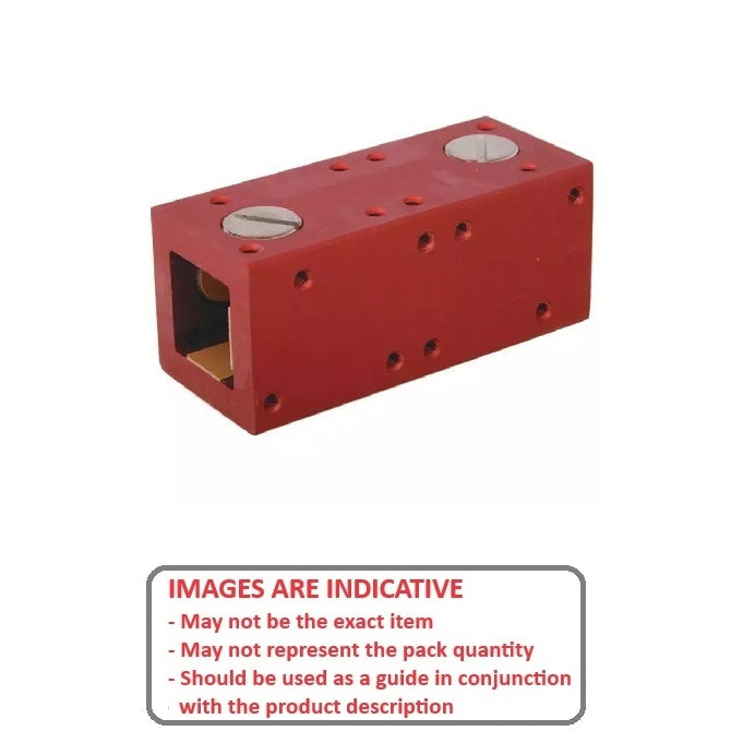 1135366 | LCSQ-0254-057-2 (Each) --- Square Housings Linear - 25.4x44.45 mm - Two Sided