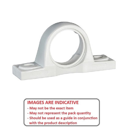 1172856 | P204PE (Each) --- Pillow Block Housings - 65x127x38 mm Thermoplastic - Polyethylene Housing