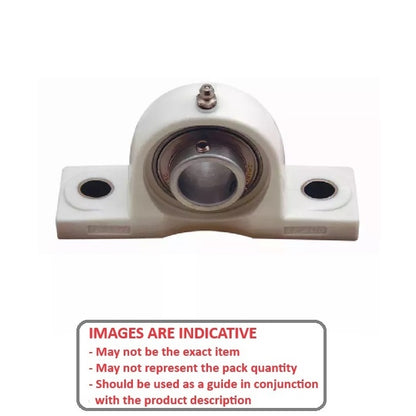 1102624 | IP-124RS (Each) --- Pillow Block Housing and Bearing Assembly - 12.7x33.338x127 mm Thermoplastic and Stainless