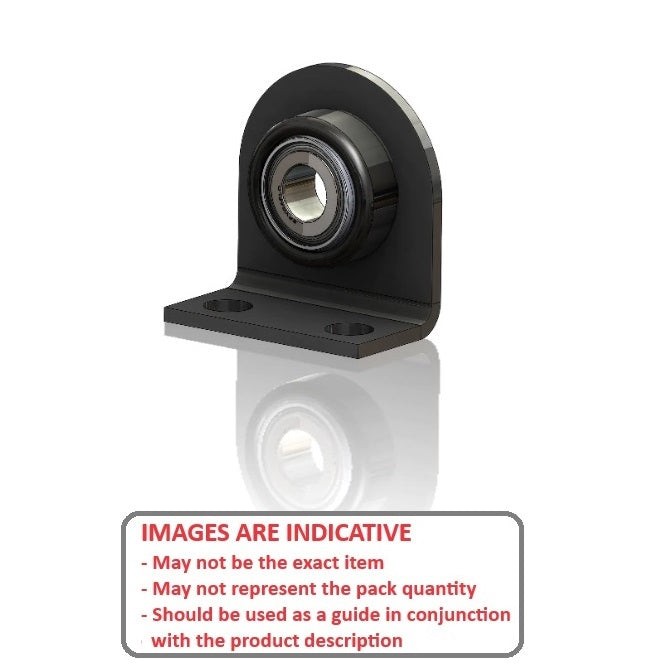 1087731 | PB1-375-B (Each) --- Pillow Block Self Aligning Housings - 9.525 mm - 979 N - Sintered Bronze SAE840 Housing