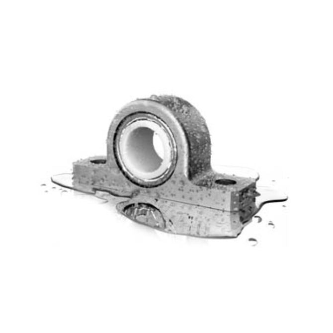 1099933 | NPB2-12M-A (PK-2) --- Pillow Block Housings - 12 mm - 961 N - 795 RPM Washdown - Aluminium Housing with Acetal Bearing