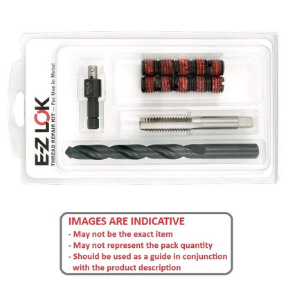 1072551 | EZL-064C-KIT --- Thread Repair Inserts - 1/4-20 UNC (6.35mm) 9.525mm (3/8-16 UNC) Q