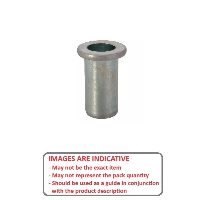 1056569 | IN-RIV-042C-036 --- Rivet Nuts Inserts - 8-32 UNC (4.17mm) x 5.61 mm 1.90 - 3.55