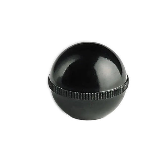Knobs - Ball - Female Threaded - Plastic with Knurl