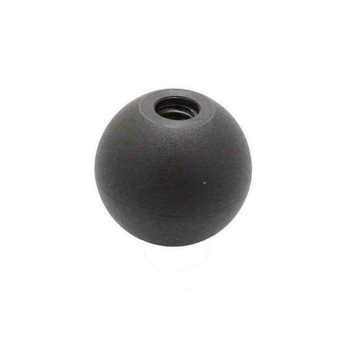 Ball Knobs - M6 -6x1mm- 20x9 mm - Thermoplastic