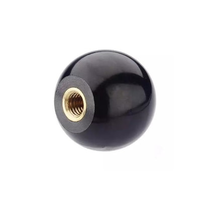 1093818 | KF100M-035-TTPL-BR --- Ball Knobs - M10 (10x1.5mm) x 35 mm -