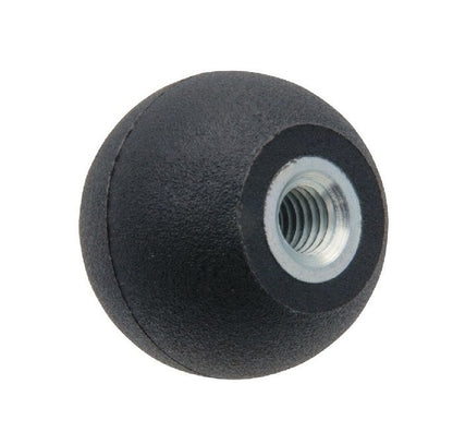 Ball Knobs - M6 -6x1mm- 20x7.5 mm - Thermoplastic