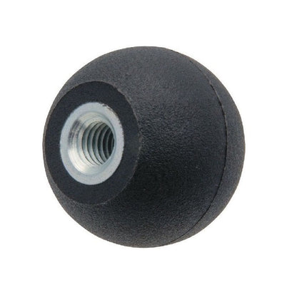 1104278 | KF127F-048-TPH-IN-A (Each) --- Ball Knobs - 1/2-20 UNF - 12.7mm - 47.62 - - Female Threaded - Phenolic Knob
