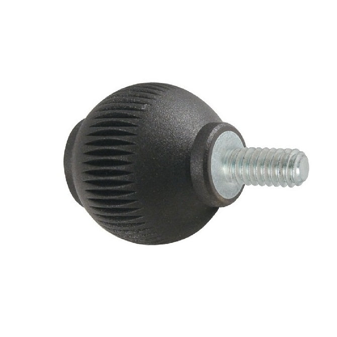 Ball Knobs - 1/4-20 UNC -6.35mm- 24.89x20.1 mm - Steel