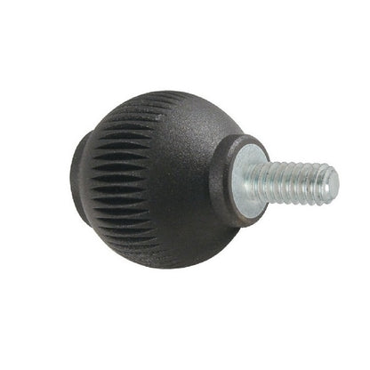 Ball Knobs - 1/4-20 UNC -6.35mm- 24.89x20.1 mm - Steel
