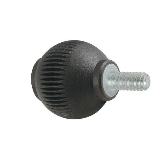 Ball Knobs - 1/4-20 UNC -6.35mm- 24.89x20.1 mm - Steel